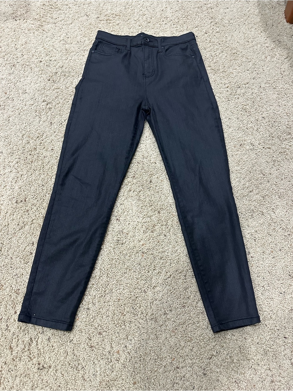 Kendall + Kylie Kontour High Rise Skinny Jeans Black Size 11/30